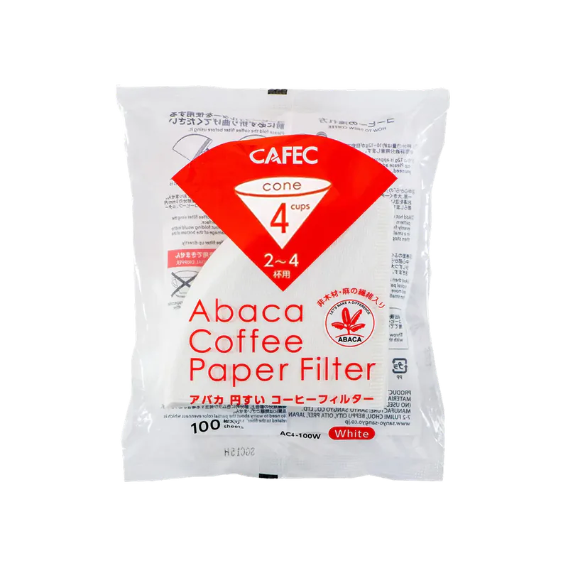 2 CUP ABACA FILTER PAPER 100PK
